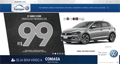 Desktop Screenshot of comasa.com.br