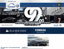 Tablet Screenshot of comasa.com.br