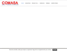 Tablet Screenshot of comasa.com.pa